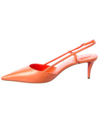 Christian Louboutin Leather Slingback Pump