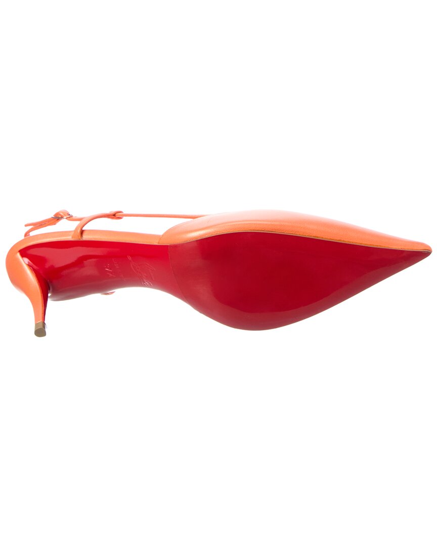 Christian Louboutin Leather Slingback Pump