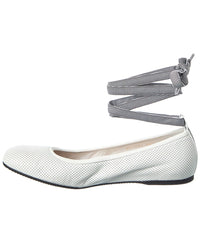 Dior D-Journey Leather Ballerina Flat