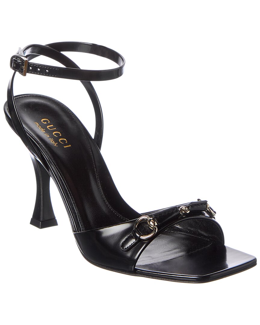 Gucci Gucci Horsebit Patent Sandal