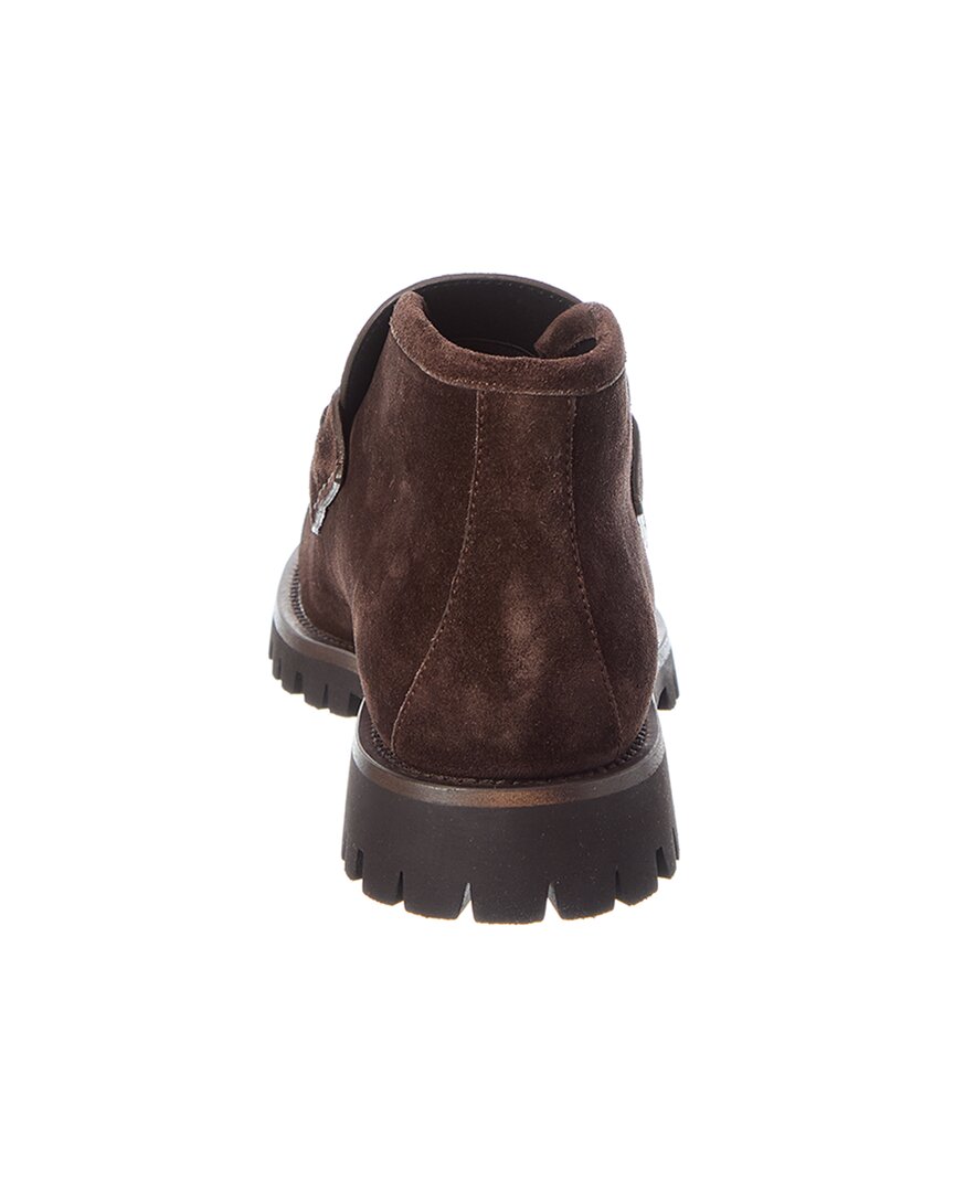 Gucci Horsebit Suede Bootie
