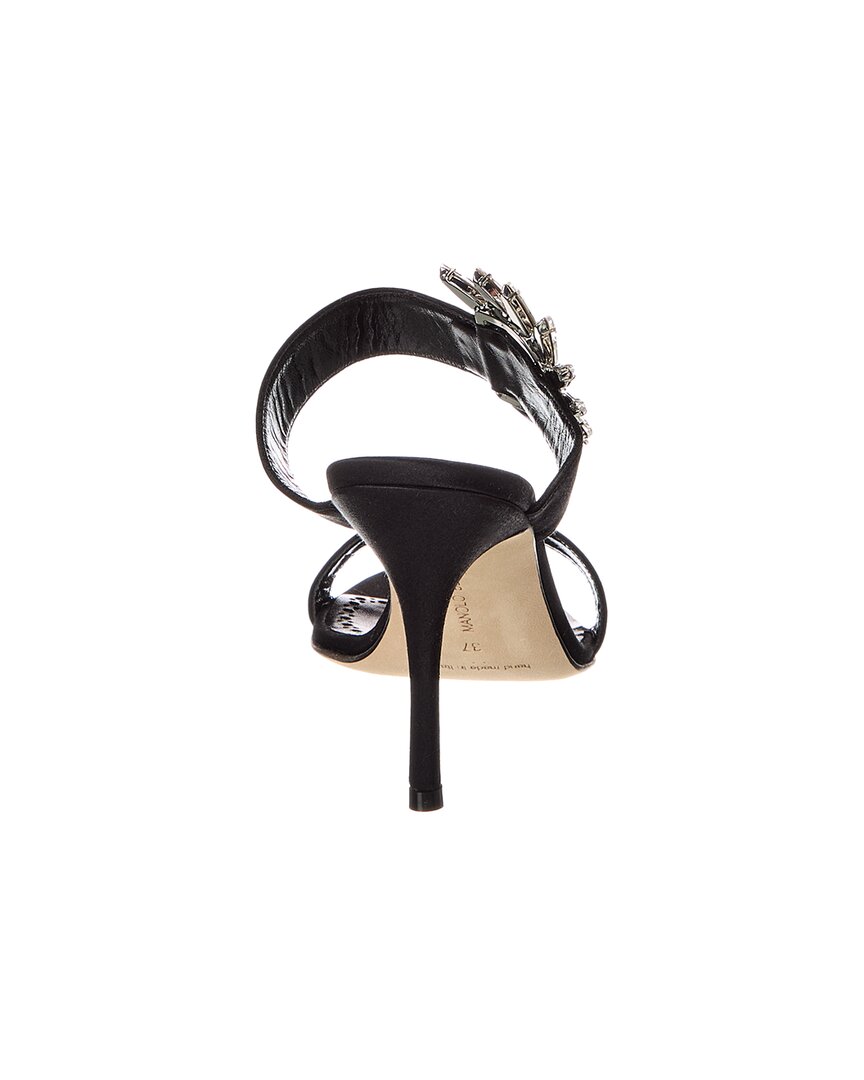 Manolo Blahnik Chivela 90 Satin Sandal