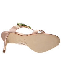 Manolo Blahnik Chivela 90 Satin Sandal