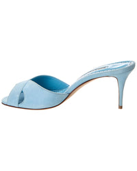 Manolo Blahnik Mumbimu 70 Suede Mule