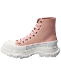 Alexander Mcqueen Tread Slick Canvas Boot