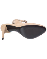 Alaïa Decollete Suede Pump