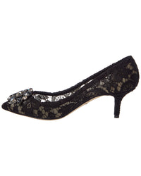 Dolce & Gabbana Bellucci 60 Embellished Taormina Lace Pump