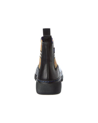 Dnu Pack Burberry Leather Chelsea Boot