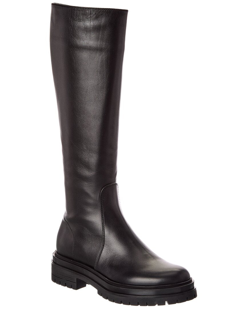 Gianvito Rossi Gianvito Rossi Rogue 20 Leather Knee-High Boot