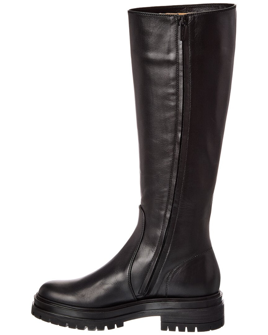 Gianvito Rossi Gianvito Rossi Rogue 20 Leather Knee-High Boot
