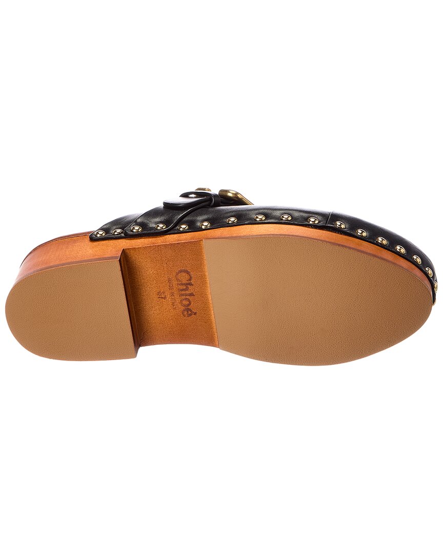 Chloé Jeannette Leather Clog