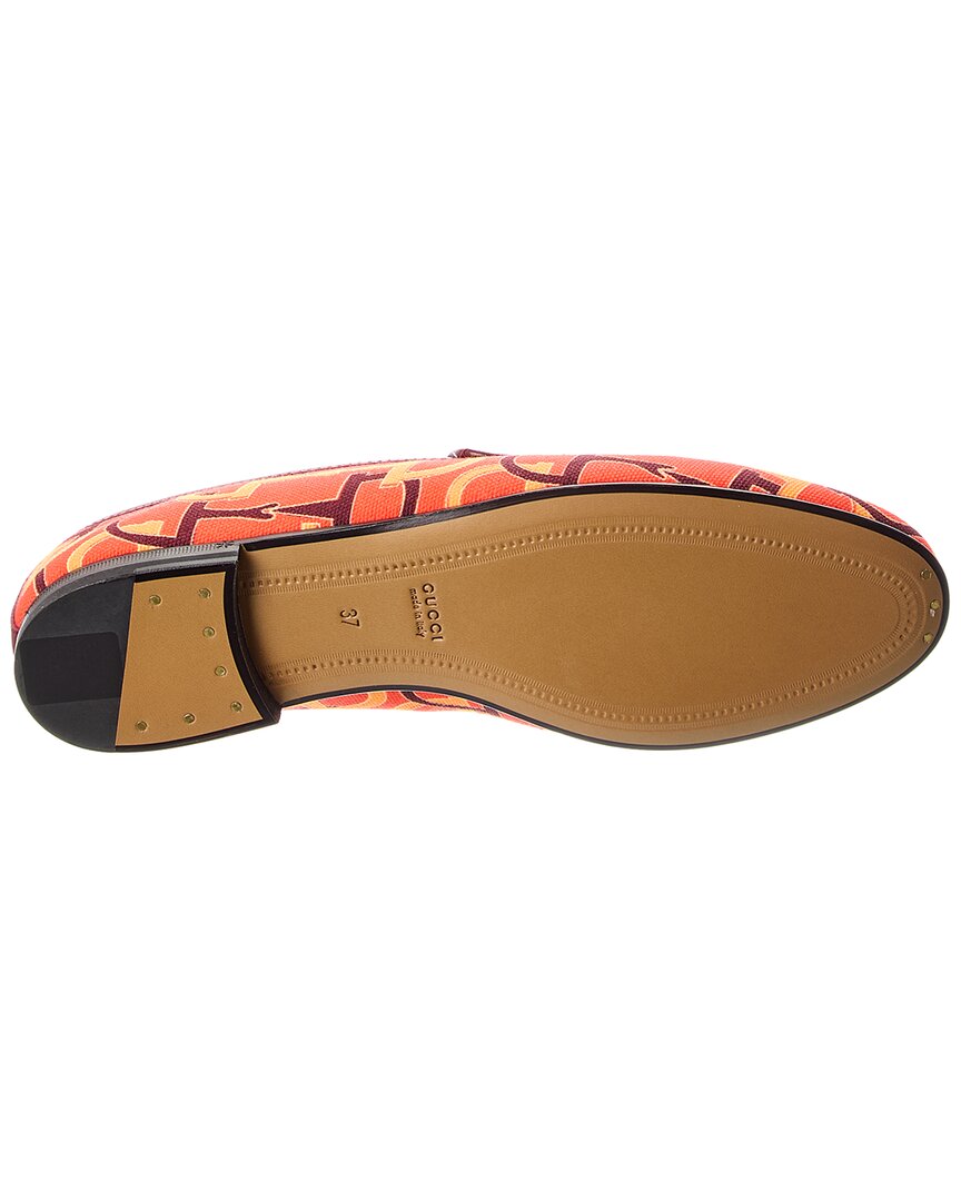 Gucci Jordaan Canvas Loafer