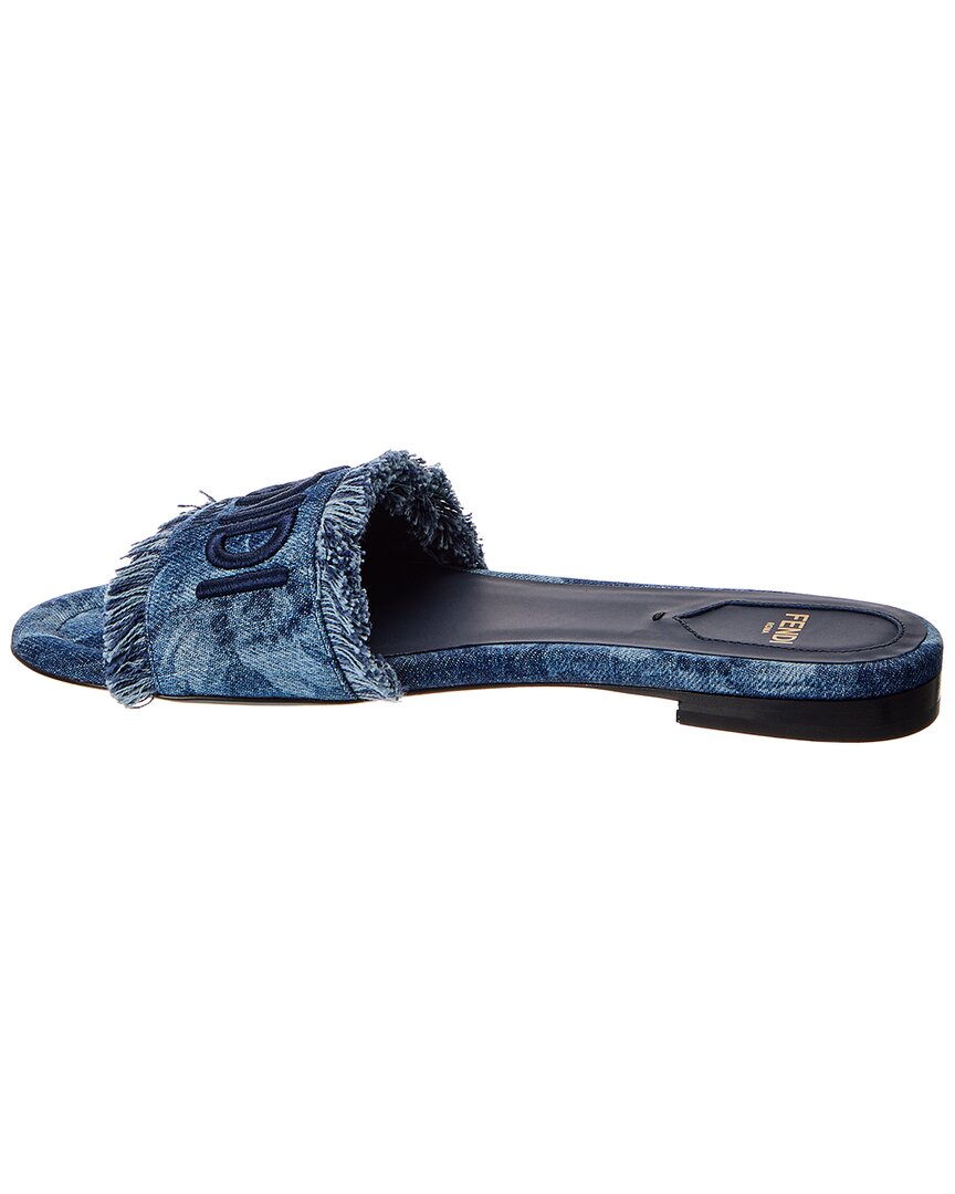Fendi Sunshine Denim Sandal