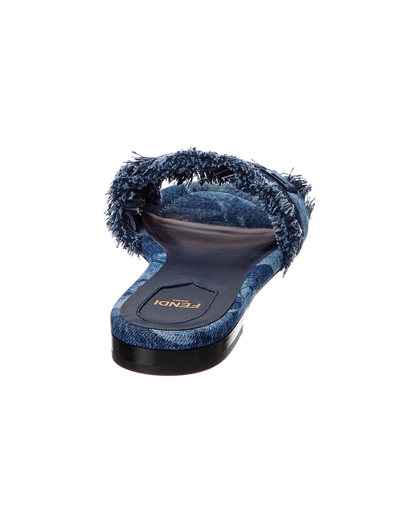Fendi Sunshine Denim Sandal