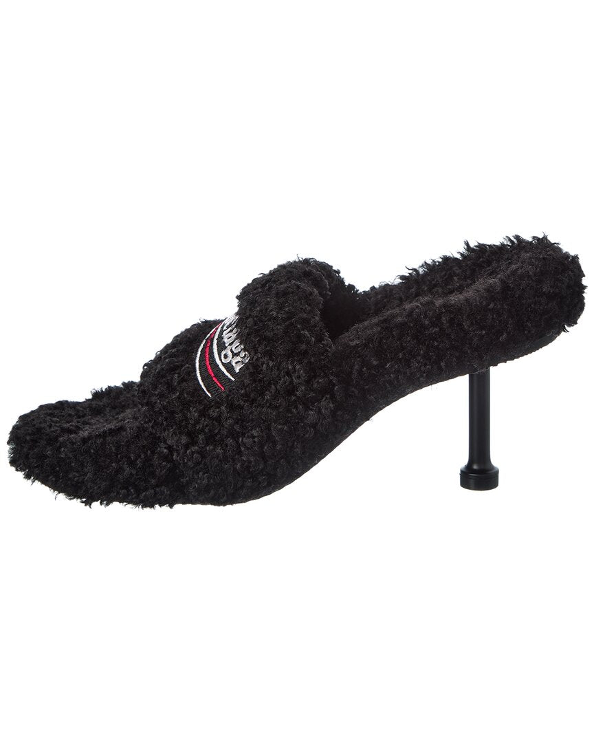 Balenciaga Furry Sandal