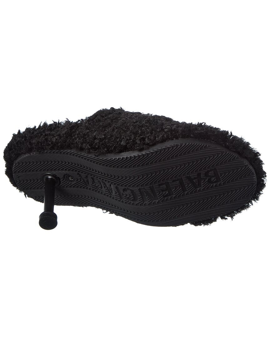 Balenciaga Furry Sandal