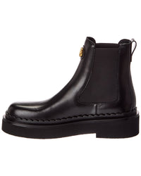 Dnu Pack Valentino Vlogo Signature Leather Platform Boot