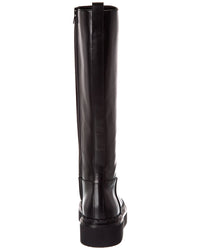 Valentino Vlogo Signature 45 Leather Platform Knee-High Boot