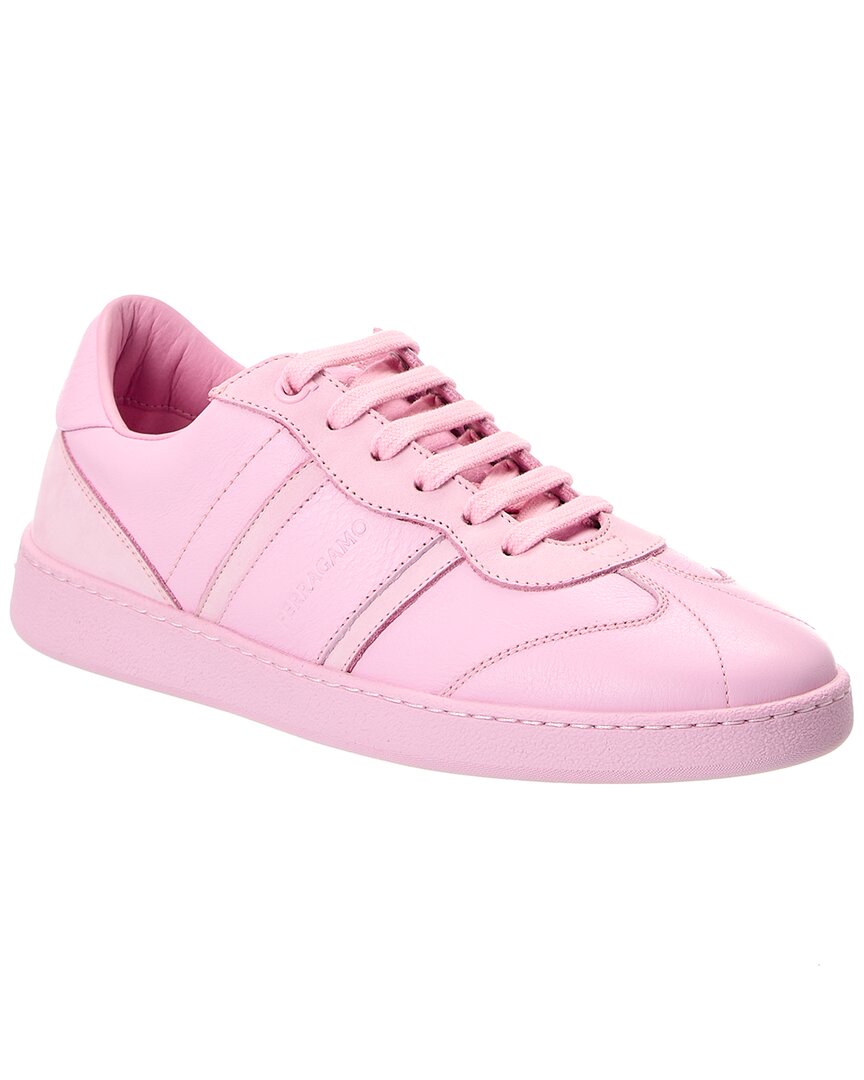 Ferragamo Achille 1 Leather Sneaker