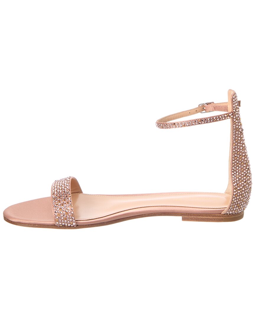 Gianvito Rossi Gianvito Rossi Leather & Satin Sandal