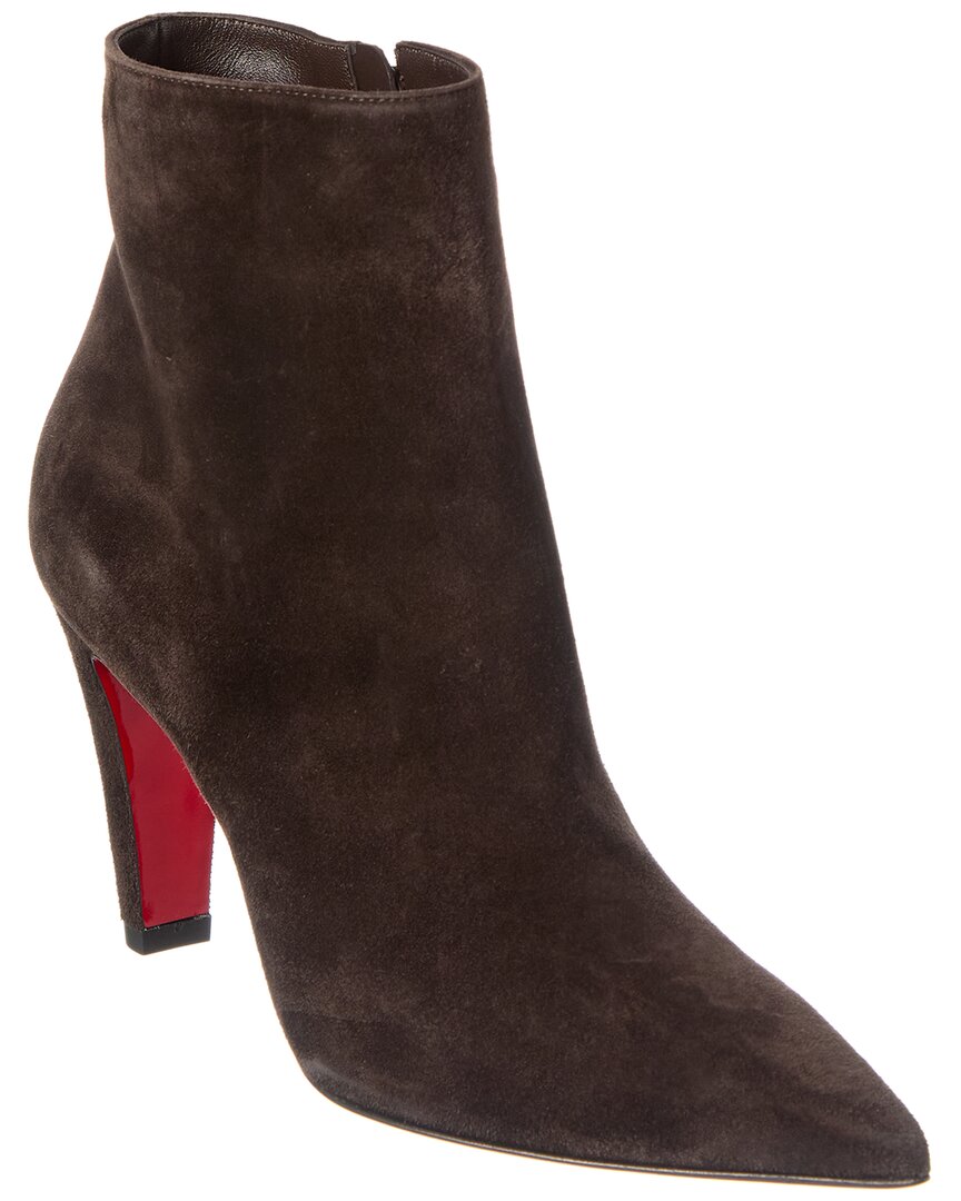 Christian Louboutin Dnu Pack Christian Louboutin Vibella 85 Suede Bootie