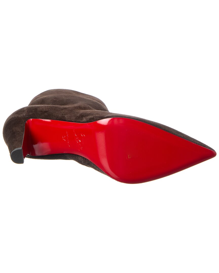 Christian Louboutin Dnu Pack Christian Louboutin Vibella 85 Suede Bootie