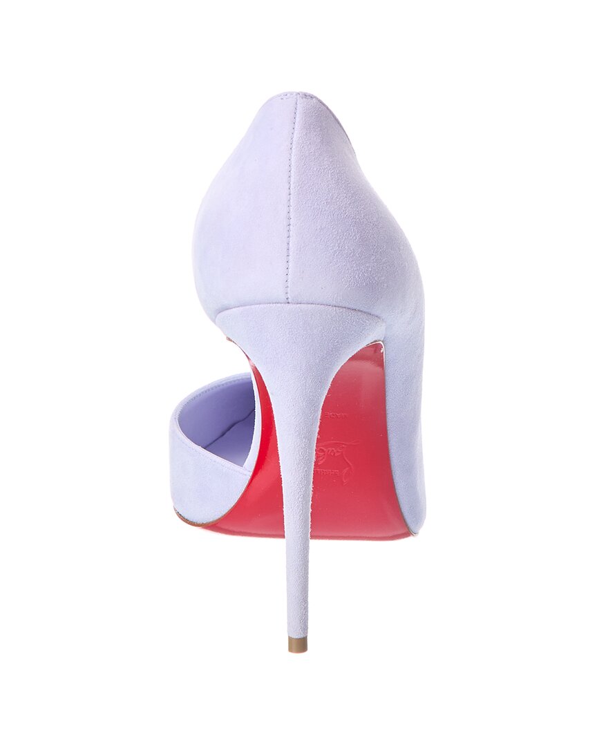 Christian Louboutin Iriza 100 Suede Pump