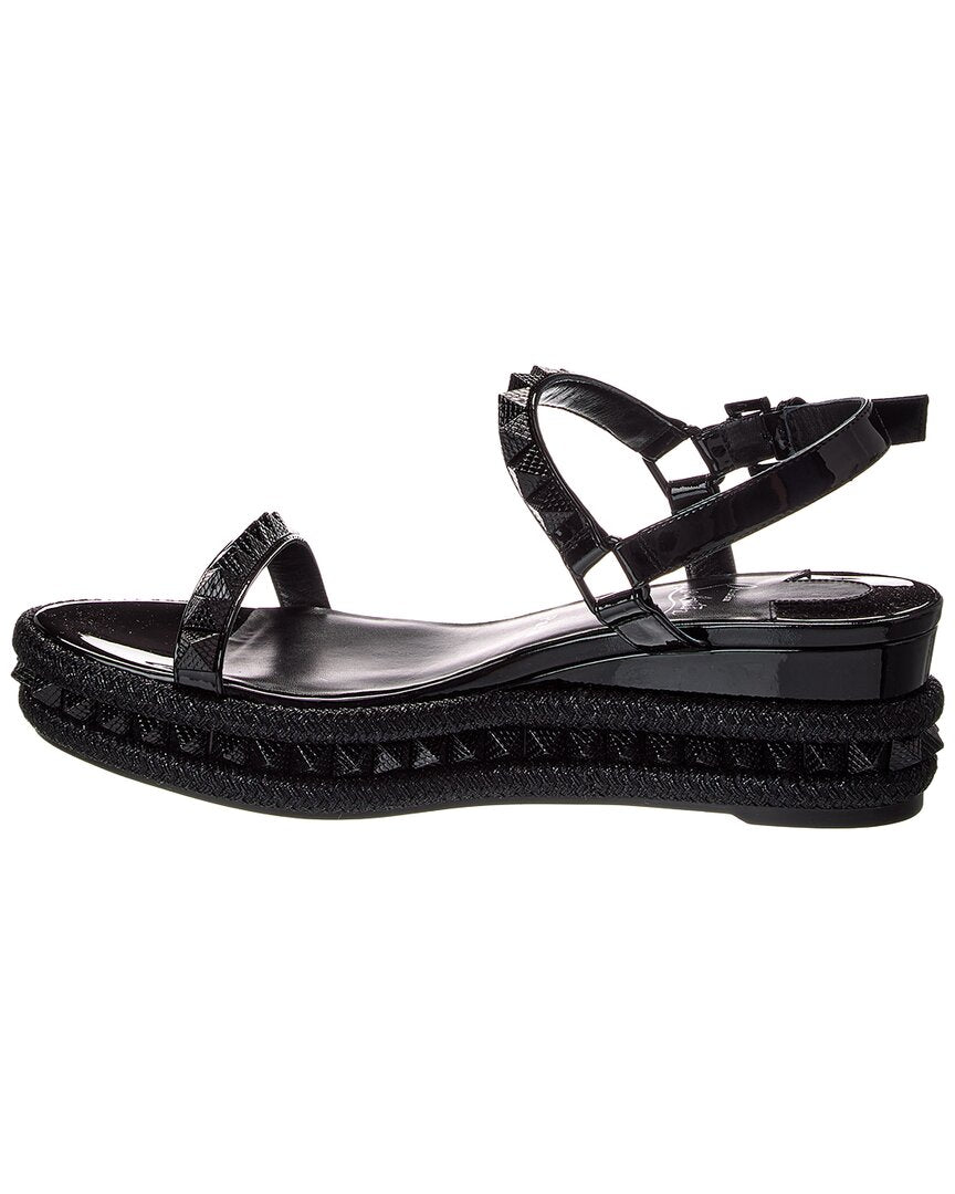Christian Louboutin Pyraclou 60 Patent Sandal
