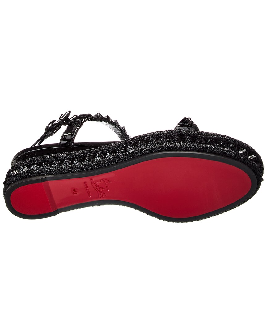 Christian Louboutin Pyraclou 60 Patent Sandal