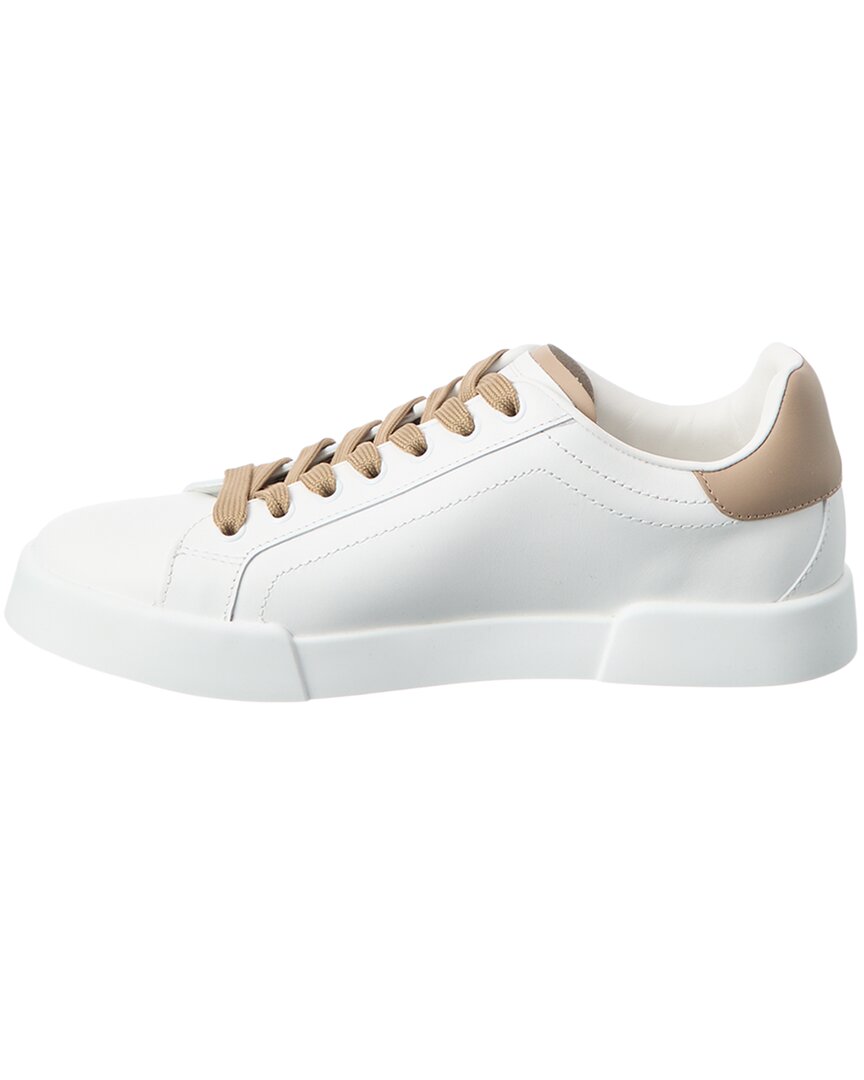 Dolce & Gabbana Portofino Leather Sneaker