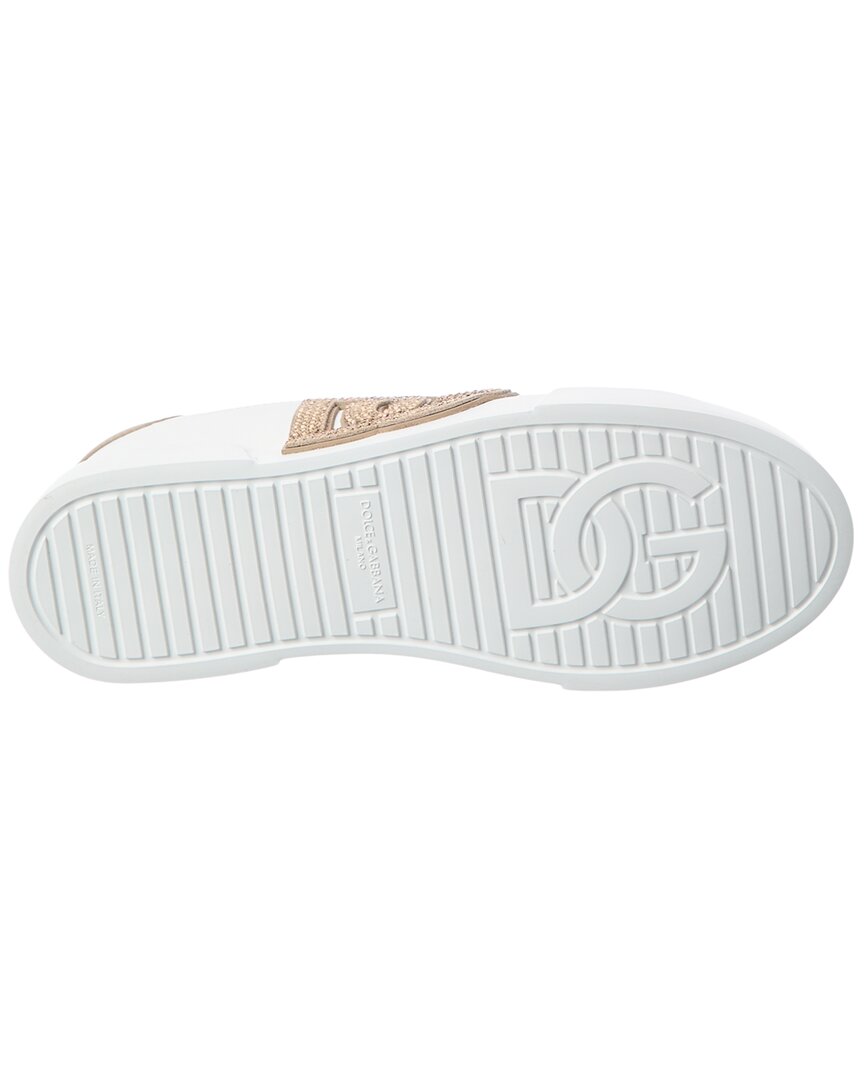 Dolce & Gabbana Portofino Leather Sneaker