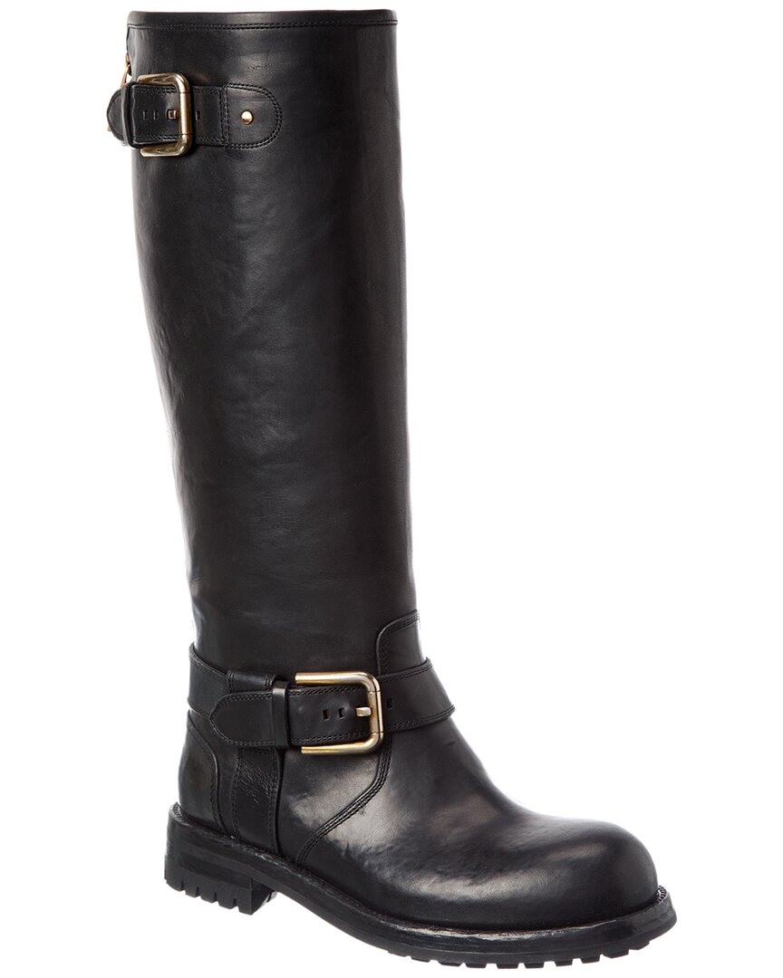 Dolce & Gabbana Dolce & Gabbana Leather Biker Boot