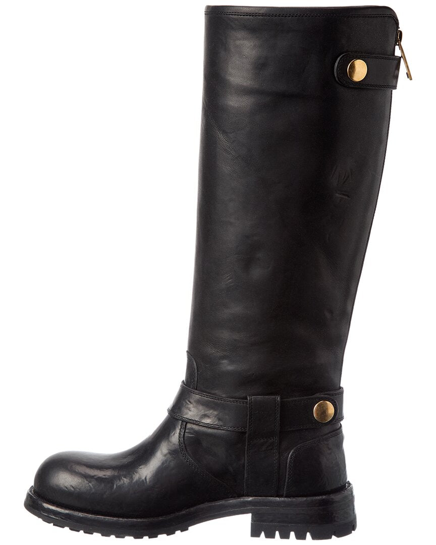 Dolce & Gabbana Dolce & Gabbana Leather Biker Boot