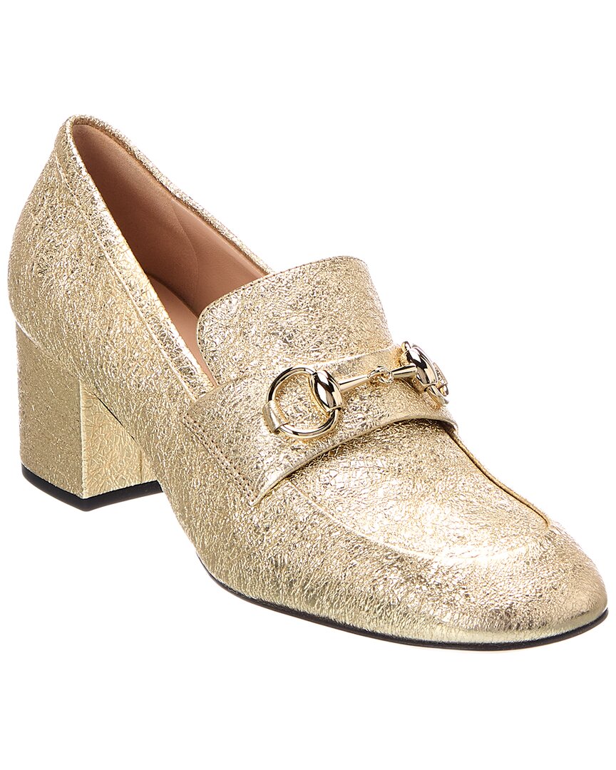 Gucci Gucci Horsebit Leather Loafer Pump