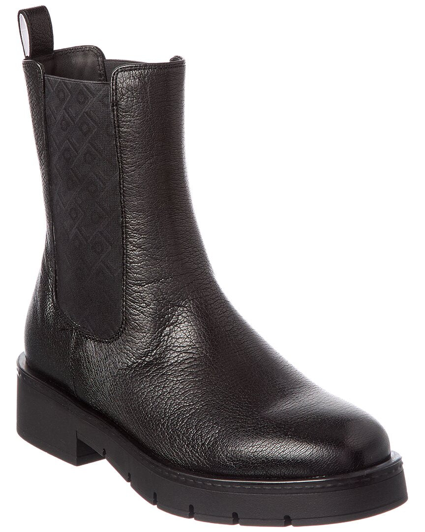 Ferragamo Ferragamo Mojave Leather Chelsea Boot