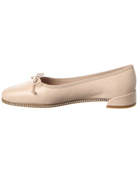 Christian Louboutin Sweetie Strass Leather Ballerina Flat