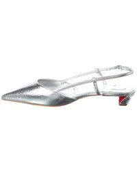 Christian Louboutin Miss Z Slingina 25 Leather Slingback Pump