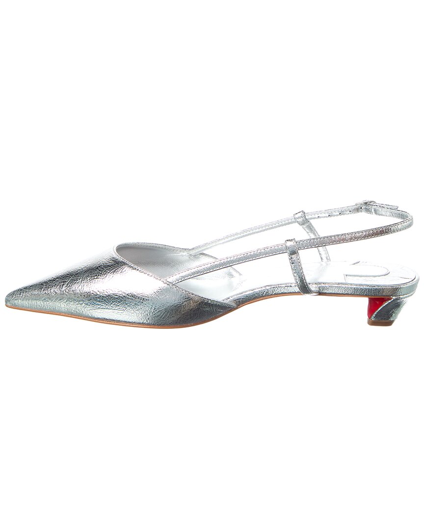 Christian Louboutin Miss Z Slingina 25 Leather Slingback Pump