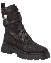 Jimmy Choo Noemi 45 Shimmer Suede Bootie