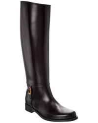 Saint Laurent Saint Laurent Julia Leather Knee-High Boot