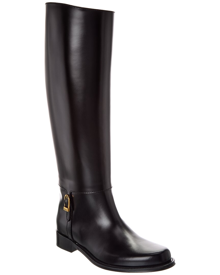 Saint Laurent Saint Laurent Julia Leather Knee-High Boot
