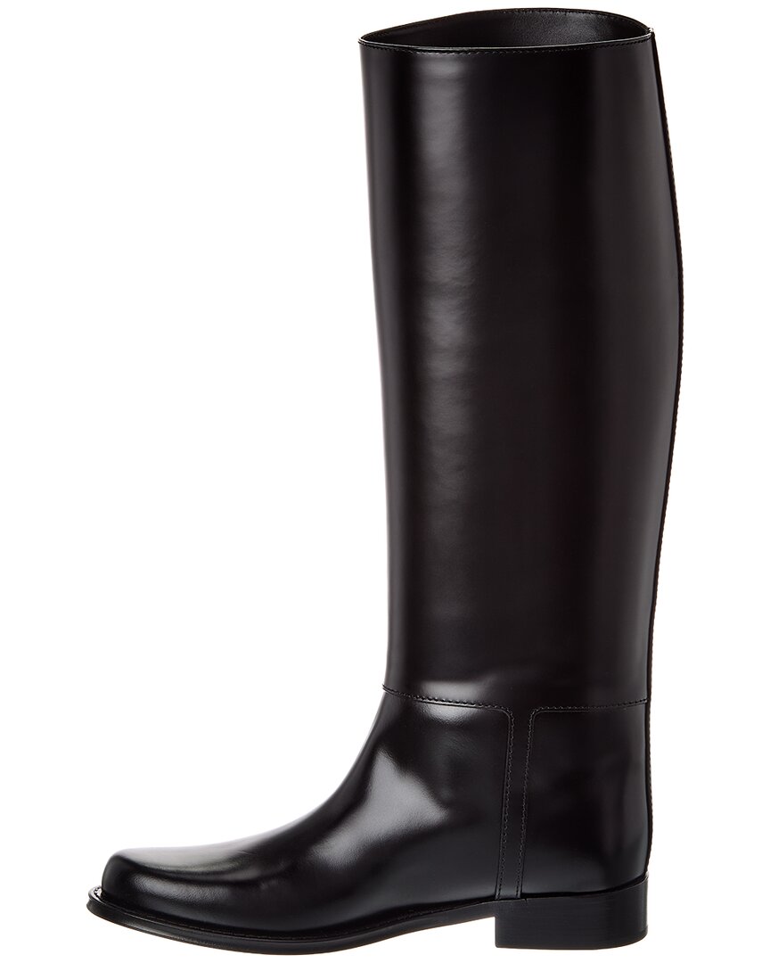 Saint Laurent Saint Laurent Julia Leather Knee-High Boot