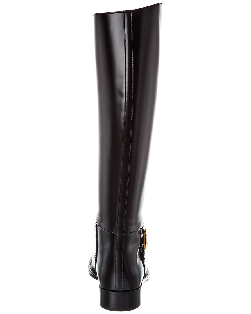 Saint Laurent Saint Laurent Julia Leather Knee-High Boot