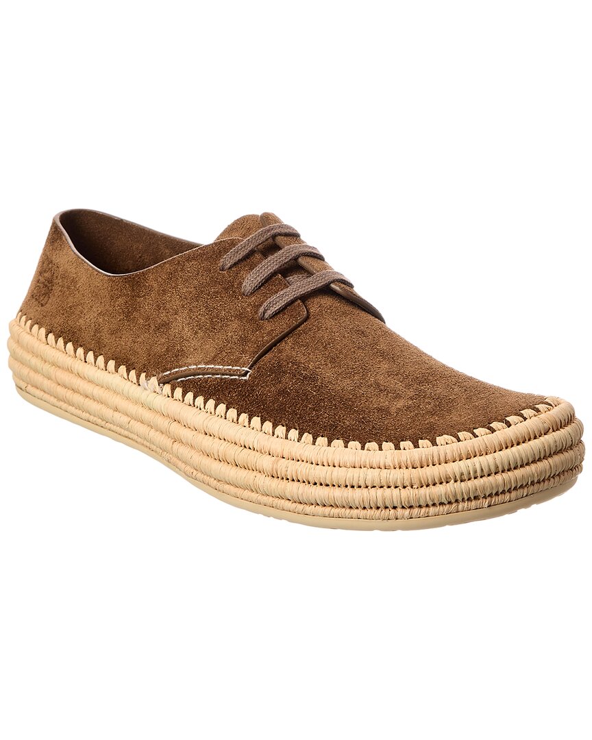 Loewe Rio Lace-Up Suede Sneaker