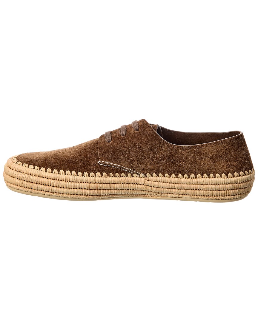 Loewe Rio Lace-Up Suede Sneaker