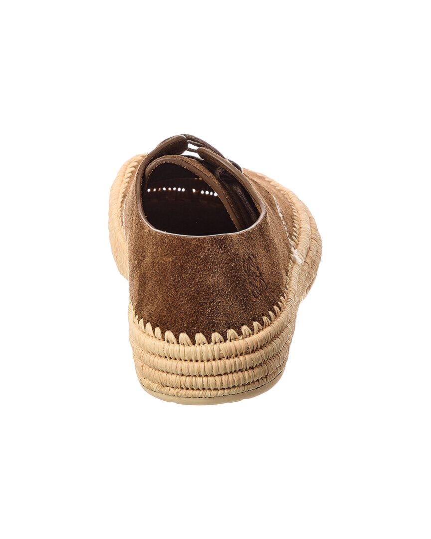 Loewe Rio Lace-Up Suede Sneaker
