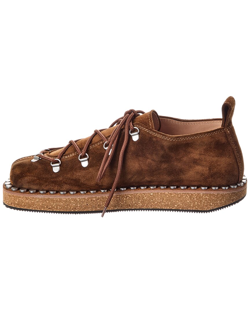 Loewe Rio Lace-Up Suede Sneaker