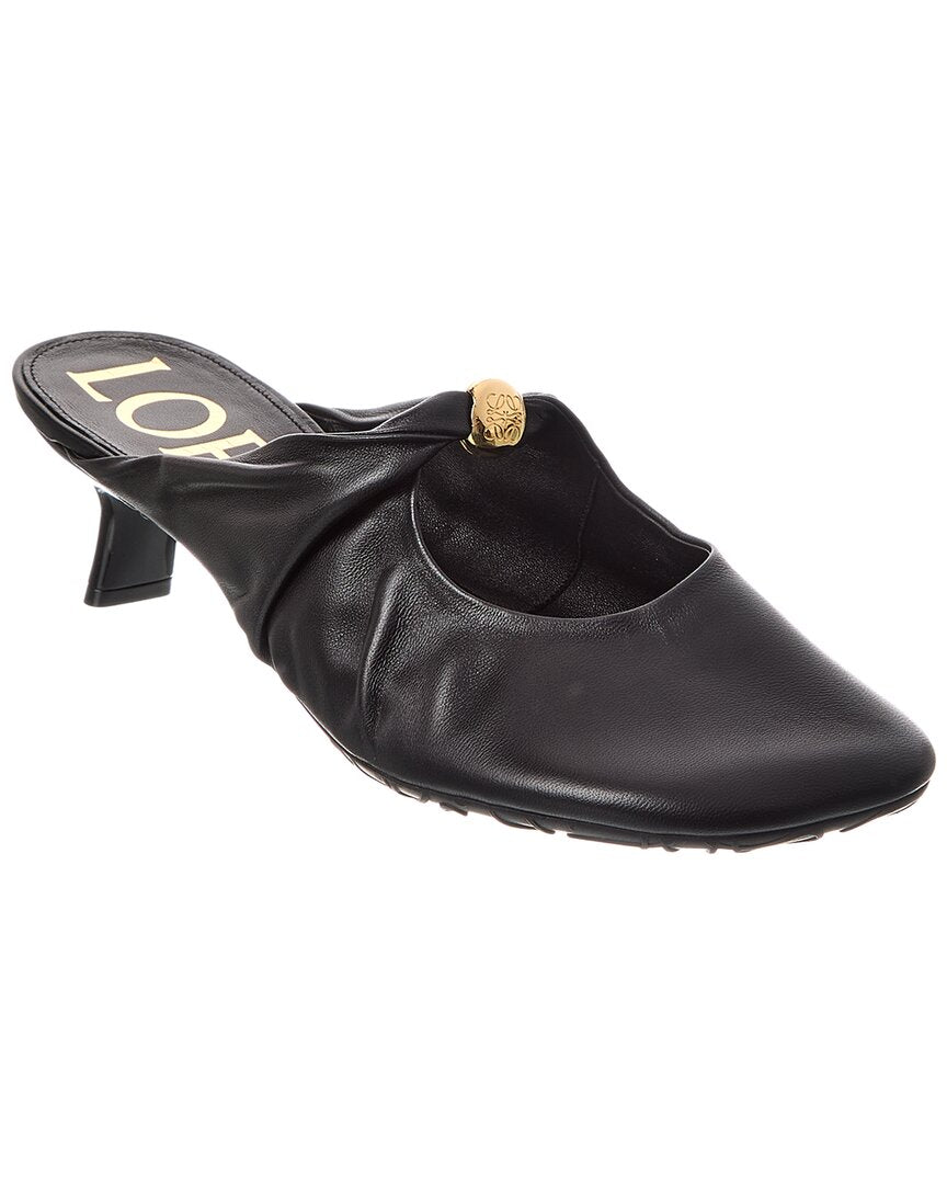 Loewe Pebble Soft Leather Mule