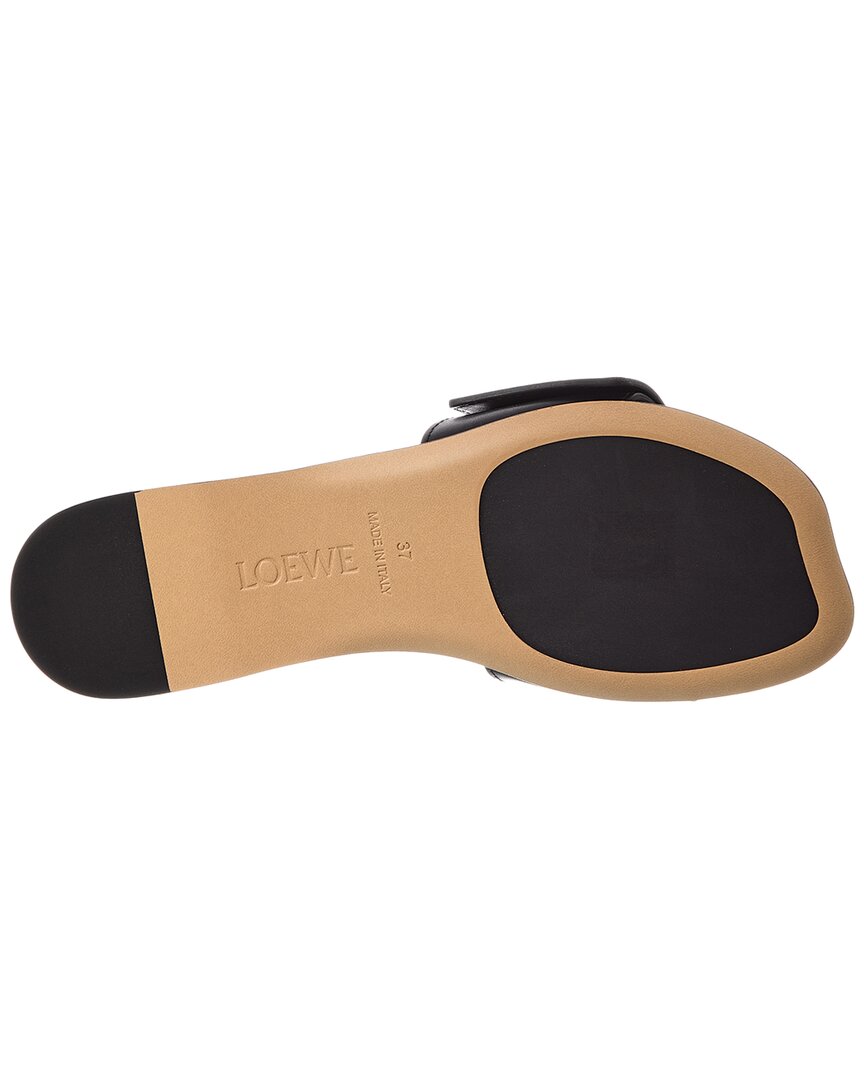 Loewe Pebble Leather Slide