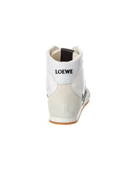 Loewe Ballet Runner 2.0 Nylon & Leather High-Top Sneaker